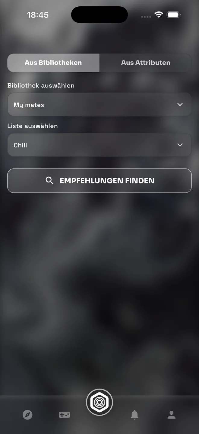 Gameedy Empfehlungsformular