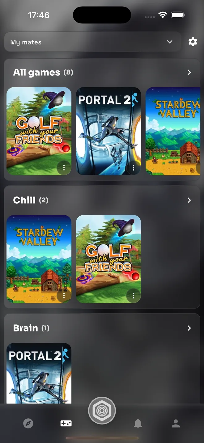 Gameedy library page